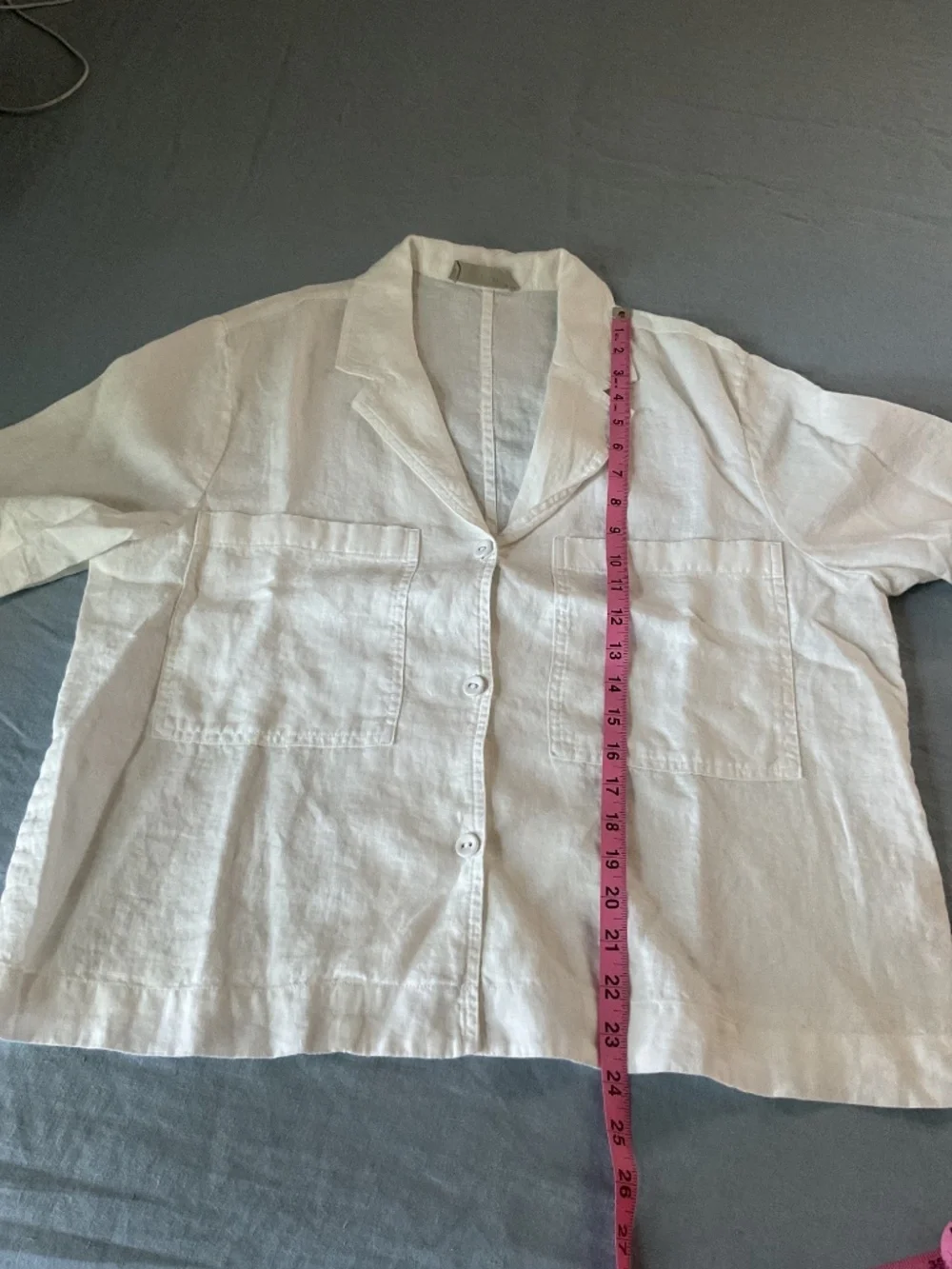 EUC Everlane Linen Shirt L - Picture 4 of 5
